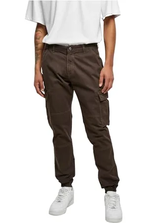 Urban classics Herren TB1435-Washed Cargo Twill Jogging Pants Hose, , 32