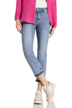Street one Damen A377609 Straight Leg Jeans, , 31W x 28L