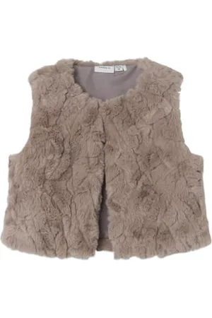 NAME IT Mädchen NMFNUSSI Vest Weste, , 86 EU