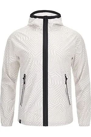 macron Herren Athleisure Scd Corfu Tech Rain Jacket Hoody Wprf Wht Jacke, , L
