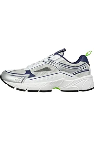 Fila Herren 2000 Stunner Sneaker, White-Medieval Blue, 41 EU