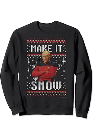 Star Trek : The Next Generation Make It Snow Sweatshirt