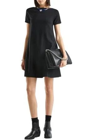 Benetton Damen 3z1rdv01e Kleid, , S