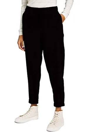 TOM TAILOR Mine to five Damen 1029272 Hose, 14482-Deep Black, 34W / 28L