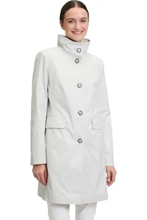 gil-bret Damen Sommermantel mit Stehkragen Glacier White,42