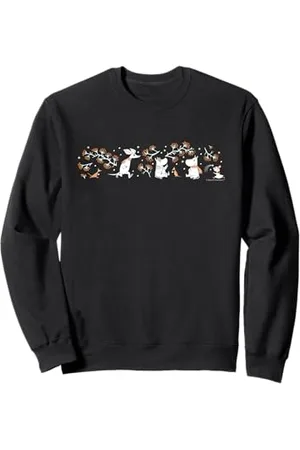 Moomin Mumin First Snow troll Little My Snorkmaiden Winter Sweatshirt