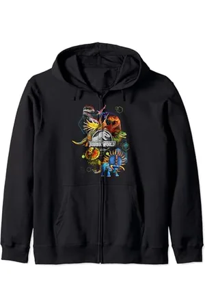 Jurassic Park Jurassic World Genetic Dinosaur Mashup Kapuzenjacke