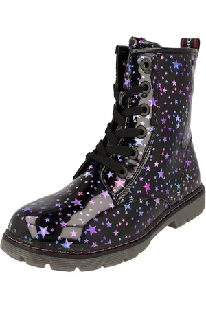 TOM TAILOR 4270160031 Mode-Stiefel, Black-Multi, 39 EU