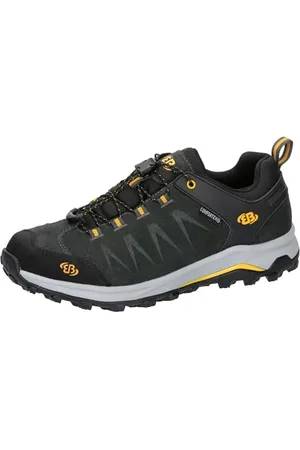 BRUTTING Herren Mount Chester Trekkingsschuhe, Anthrazit/Gelb, 40 EU