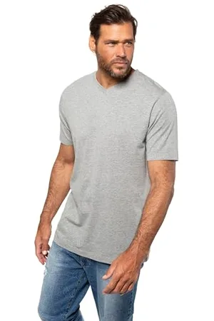 JP 1880 Herren große Größen Übergrößen Menswear L-8XL T-Shirt, Basic, V-Ausschnitt, bis 8XL L 702415123-L