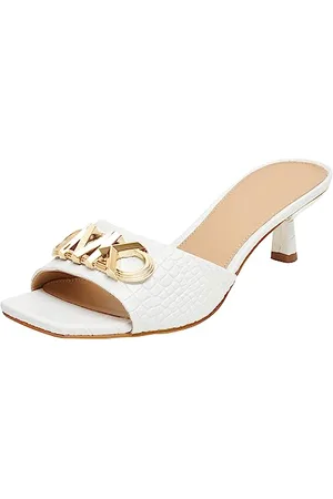 Michael Kors Damen Amal Kitten Sandal, , 40.5 EU