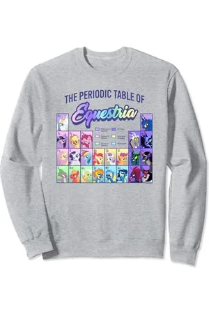 My Little Pony Group Shot Periodic Table Of Equestria Sweatshirt
