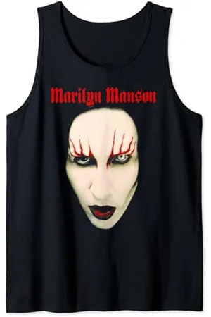 Marilyn Manson – Big Face Red Lips Tank Top