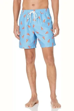 Amazon Herren Badehose, Schnell Trocknend, 18 cm - Auslauffarben, , XS