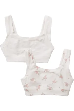 Benetton Mädchen Set 2 Brassiere 3PTY0R001 Funktionsunterwäsche, , XXL