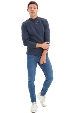 Trendyol Herren Normal Waist Tapered Jeans, , 30