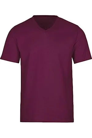Trigema Damen V-Shirt Deluxe Baumwolle