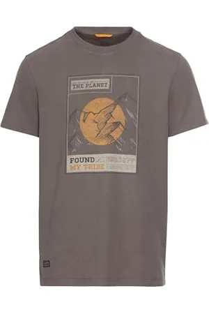 Camel Active Herren T-Shirt mit Print aus nachhaltigem Organic Cotton Menswear-M