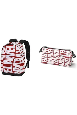 Marvel Mania ECO Rucksack + Dreifach-Federmäppchen