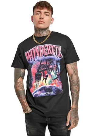 Mister Tee Herren Wonderful Tee M Black