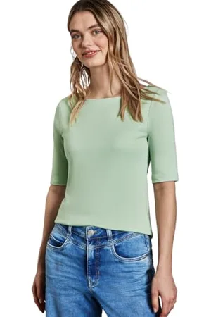 Street one Damen A322576 T-Shirt in Unifarbe, , 44
