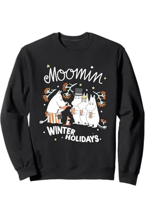 Moomin Mumins Mumins Winterurlaub mamma Heißgetränke Sweatshirt