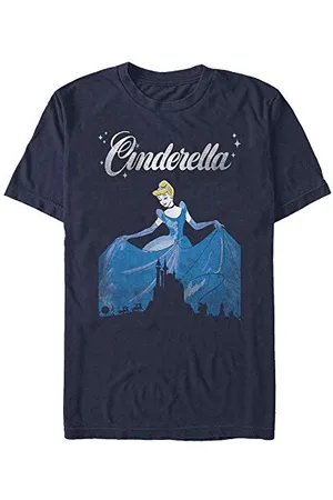 Disney Unisex Cinderella Dancing Cinderella Organic Short Sleeve T-shirt, , XXL