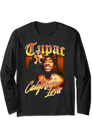 Tupac Shakur Offizielles Tupac Love Vintage California Langarmshirt
