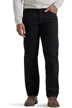 Wrangler Herren Klasické bavlněné džíny 5 kapsami Relaxed Fit / 100 Jeans, , 34W 29L EU