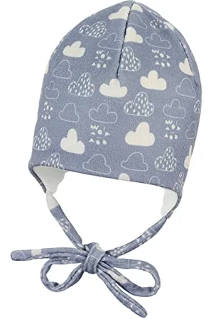 Sterntaler Unisex Kinder Mütze Baby Beanie Mütze Wolken, , 39
