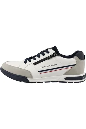 TOM TAILOR Herren 5380020013 Sneaker, White, 44 EU
