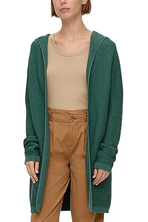 QS by s.Oliver Damen Long Cardigan Rippstrick 34