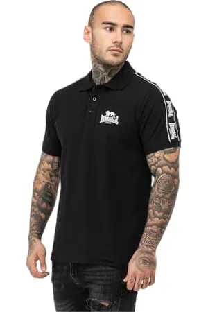 Lonsdale London Herren Poloshirt Normale Passform Setter, , L, 117546