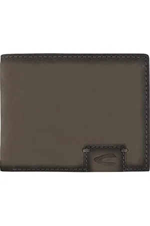 Camel Active Dallas Herren Geldbörse Klein Querformat RFID Leder Klein Grau