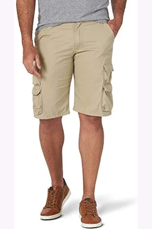 Wrangler Herren Premium Twill Cargo Shorts - Beige - 46