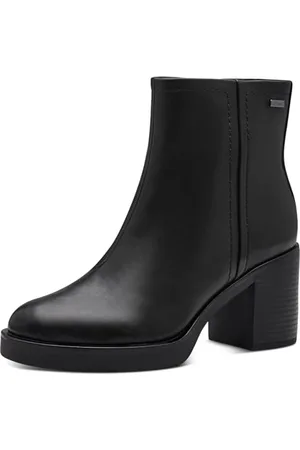 QS by s.Oliver Damen Chelsea Boots mit Blockabsatz Elegant, (Black), 41 EU