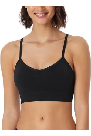 Schiesser Damen Bustier Mit Herausnehmbaren Pads Nahtlos Casual Seamless Sport-BH, , M EU