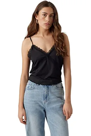 VERO MODA VMDITTE Singlet Crop TOP JRS NOOS