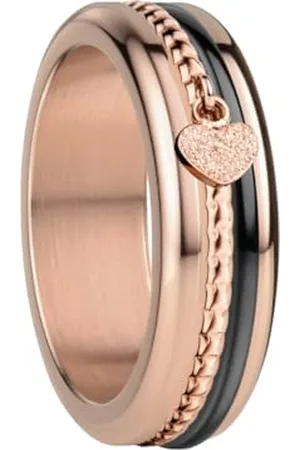 Bering Damen Ring in Rosé gold glänzend - Arctic Symphony Collection mit Edelstahl - Moselle 8
