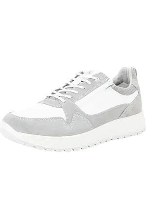 ARA Herren STRESA Sneaker, Grey,Weiss, 44 EU Weit