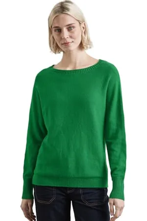 Street one Damen A302839 Dolman Pullover,Grün, 38