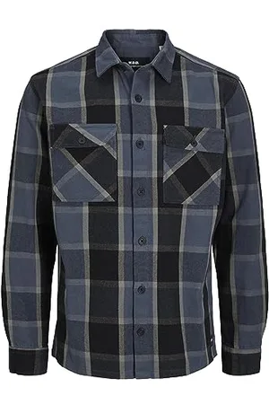 JACK & JONES RDDBRADY Check Overshirt L/S SN
