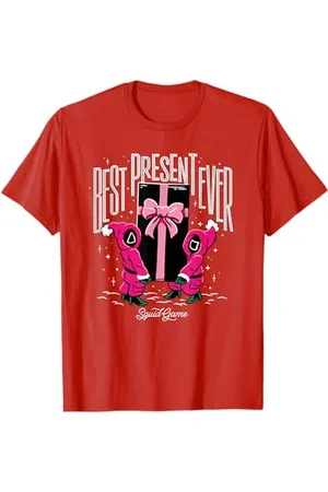 Squid Game T-Shirt , Small, Unisex, Kurzarm, Klassisch, Crew-Ausschnitt, Winter, Pull-On, 1 Count, Fans of , Adults, Herren, Damen