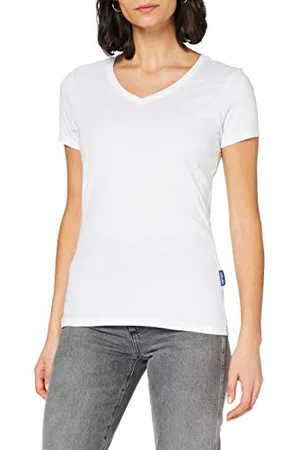 HRM Damen F Luxury V-Neck Tee, , XXL