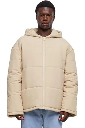 Urban classics Herren TB6385-Hooded Block Puffer Jacket Jacke, , S