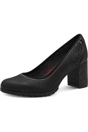 QS by s.Oliver Damen Pumps mit Blockabsatz Elegant, (Black), 37 EU