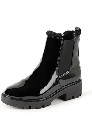 THE DROP Campbell Sherpa Chelsea Boots, , 37 EU