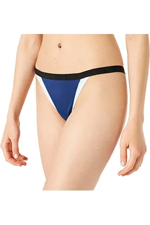 Sloggi Shore Damen Blue Acara Tanga Bikini-Unterteile, , L
