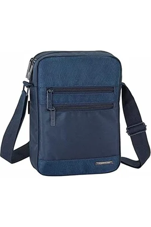 Safta Schultertasche F.C. Barcelona Blue Premium - Offiziell - Umhängetasche für Tablet