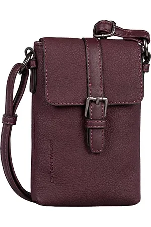 TOM TAILOR Bags Becky Damen Handytasche Umhängetasche Mittelgroß Lila
